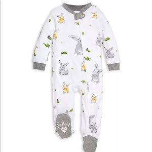 NEW Burt’s Bees Baby Bunny Footie Pajamas - Size Newborn Perfect for Easter!